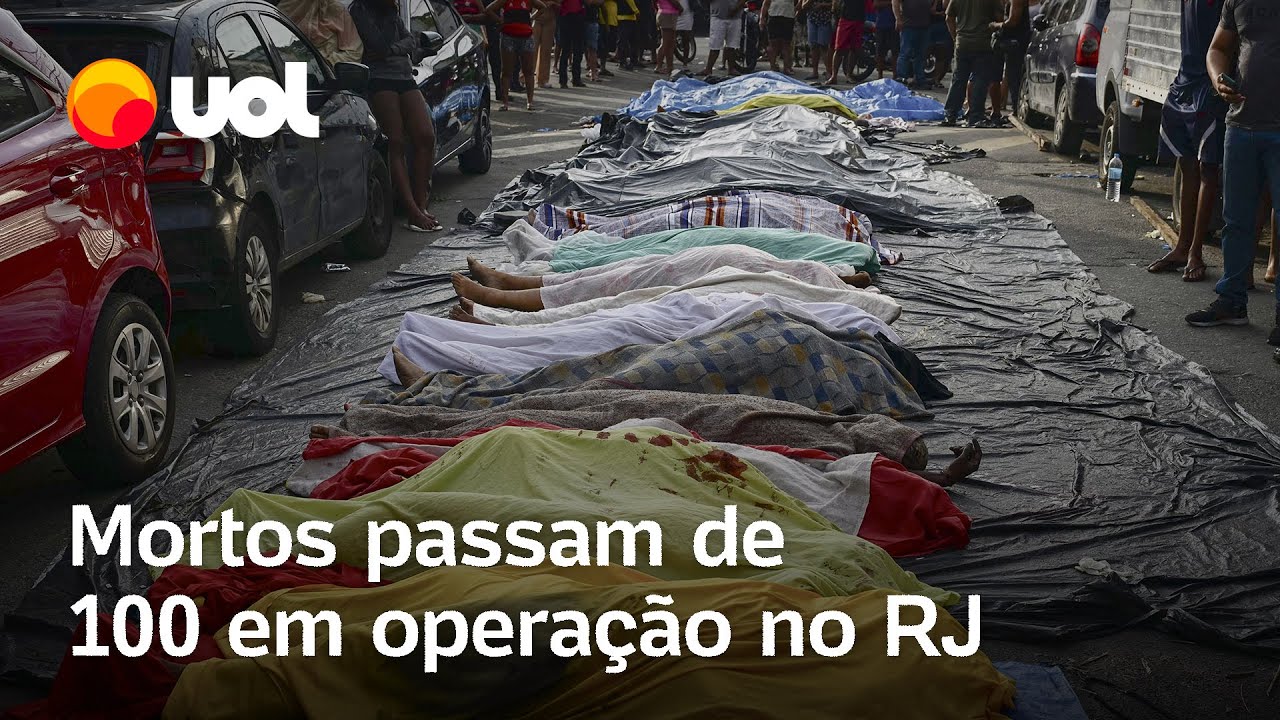 Guerra no Rio: Moradores recuperam corpos em mata; mortos passam de 100 ap&oacute;s opera&ccedil;&atilde;o; veja v&iacute;deo