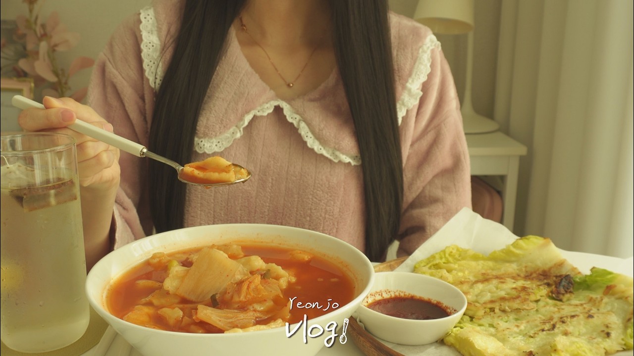 🖤CxM 콘서트 다녀오고 짜장면과 크림새우 만들기, 집밥 만드는 일상 | 김치수제비, 배추전, 치즈군고구마