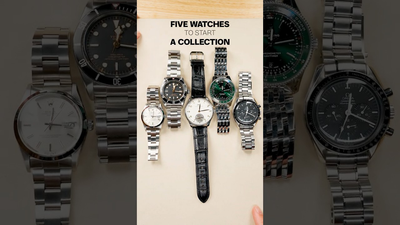 Five Watches to Start a Collection l SwissWatchExpo