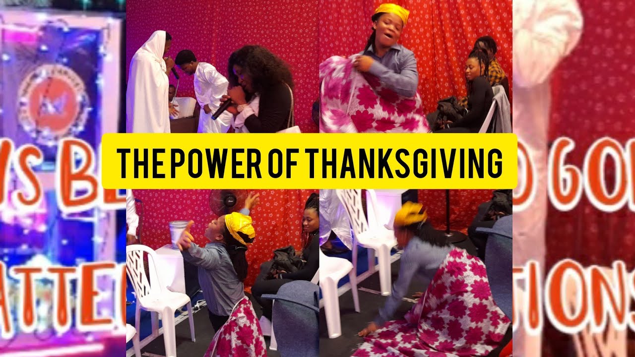 Annual Thanksgiving Drama|The Power of Thanksgiving|#shorts watch & be bless