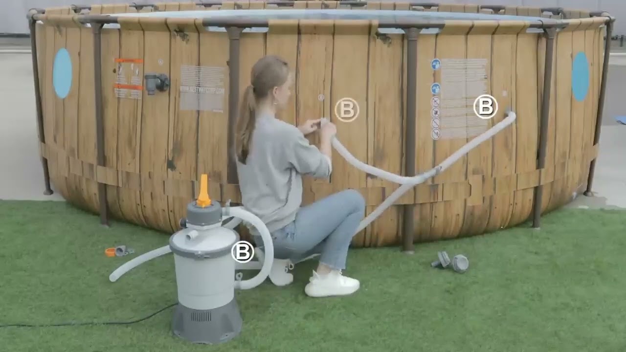 Фильтр-насос для бассейна, Bestway, песочный (песчаный), 3028 л/ч, арт. 58515