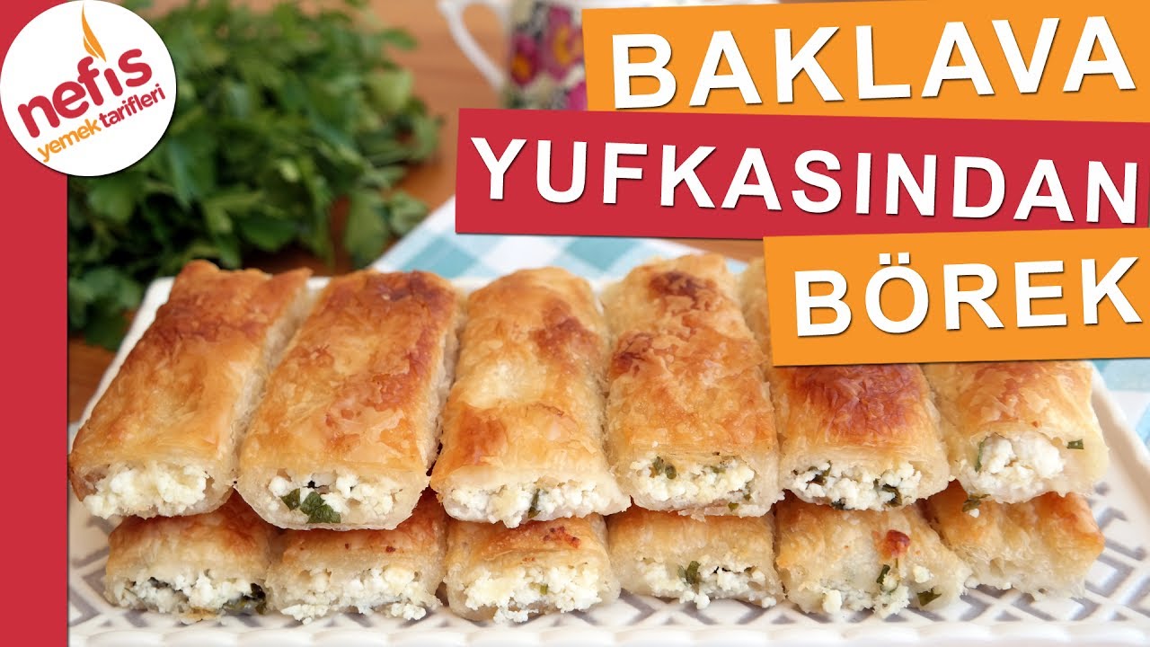 Baklavalık Yufkadan Peynirli B&ouml;rek Tarifi - &Ccedil;ıtır &Ccedil;ıtır Bir B&ouml;rek