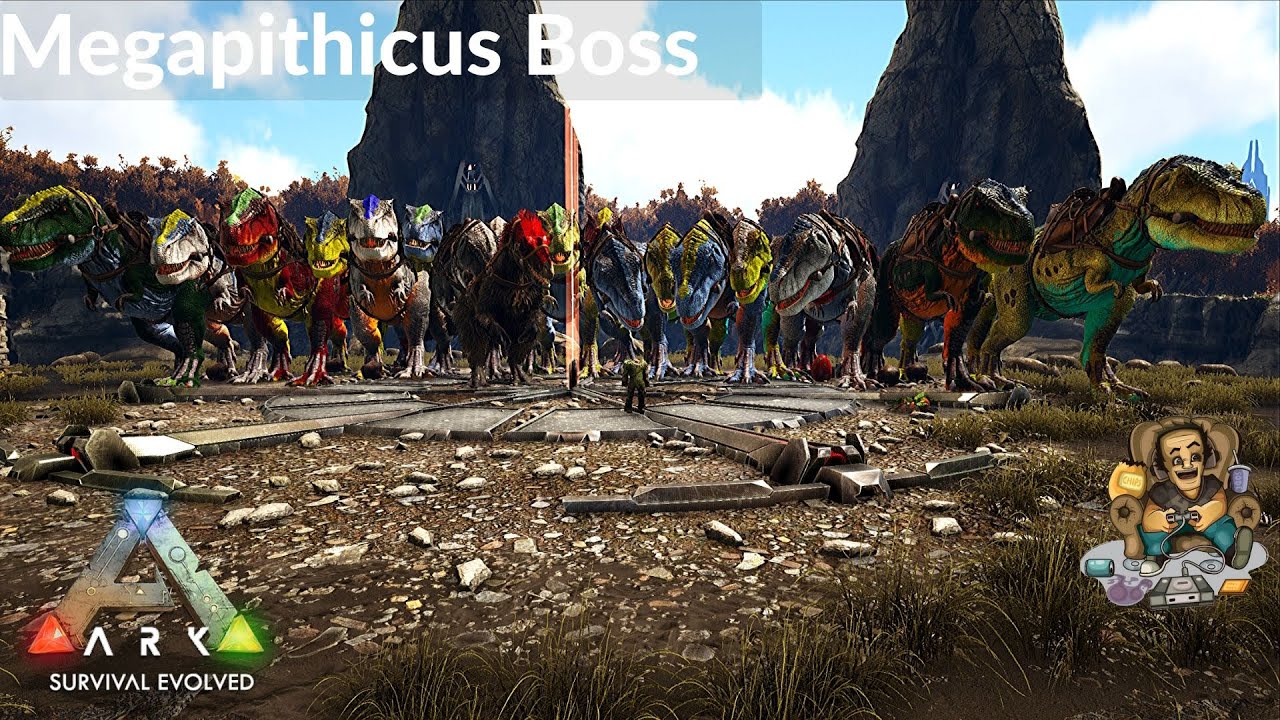 ARK Gamma, Beta And Alpha Megapithecus With Rexes - The Complete Series Ep40