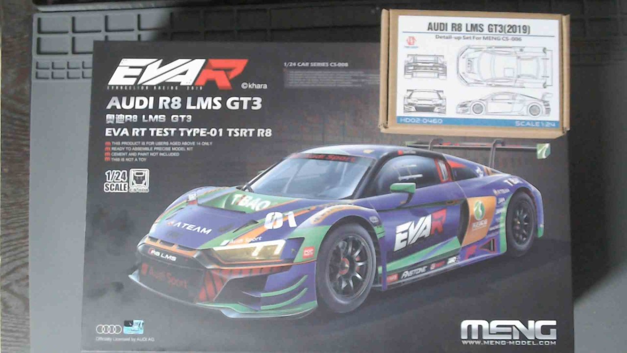 Unboxing - Audi R8 LMS GT3 MENG + after market