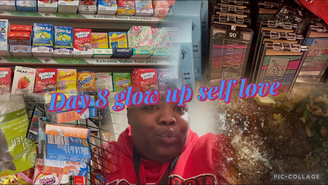 Vlog Day 8 glow up self love , shopping,cooking 