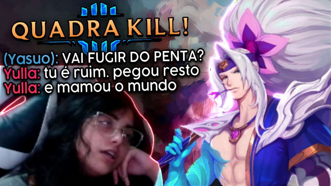VEM PRO PENTA YULLA, TA FUGINDO PQ?