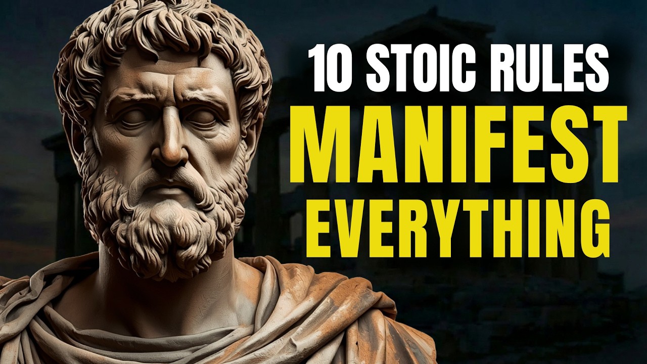 10 Stoic Rules to Manifest What You Want | Stoicism