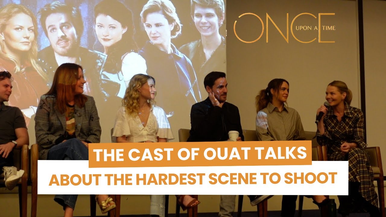 The cast of Once Upon a Time talks about their hardest scene to shoot in the show