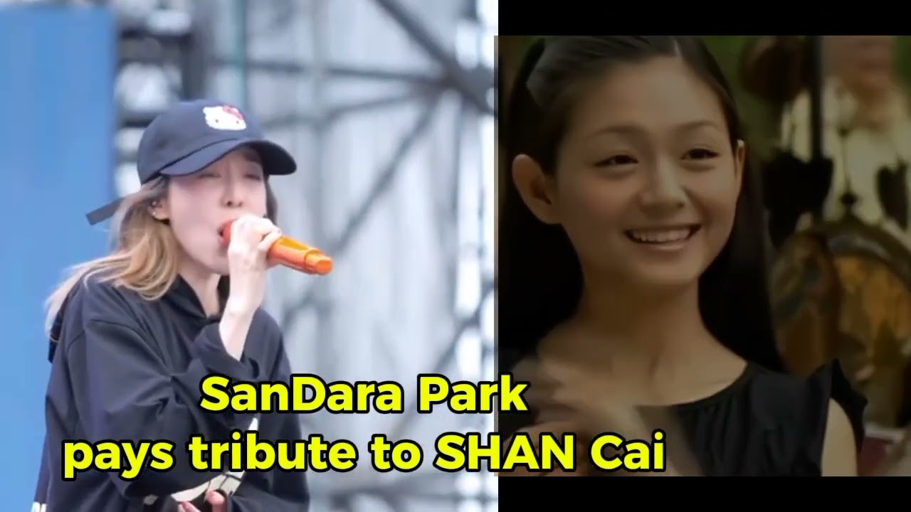 SANDARA PARK pays tribute to SHAN CAI