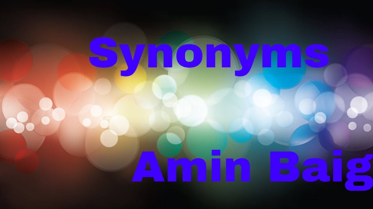 Synonyms for Verbal Ability Test GAT HAT Job Test FPSC PPSC NTS PTS OTS Top Most repeated questions8