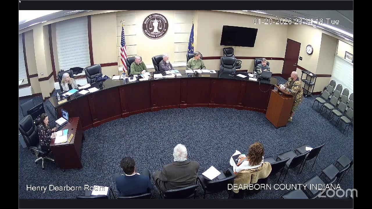 Dearborn County's Zoom Meeting