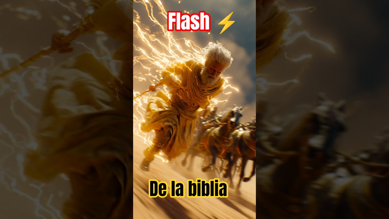 ⚡ El &ldquo;Flash&rdquo; de la Biblia... El&iacute;as y el poder de Dios 🏜🔥