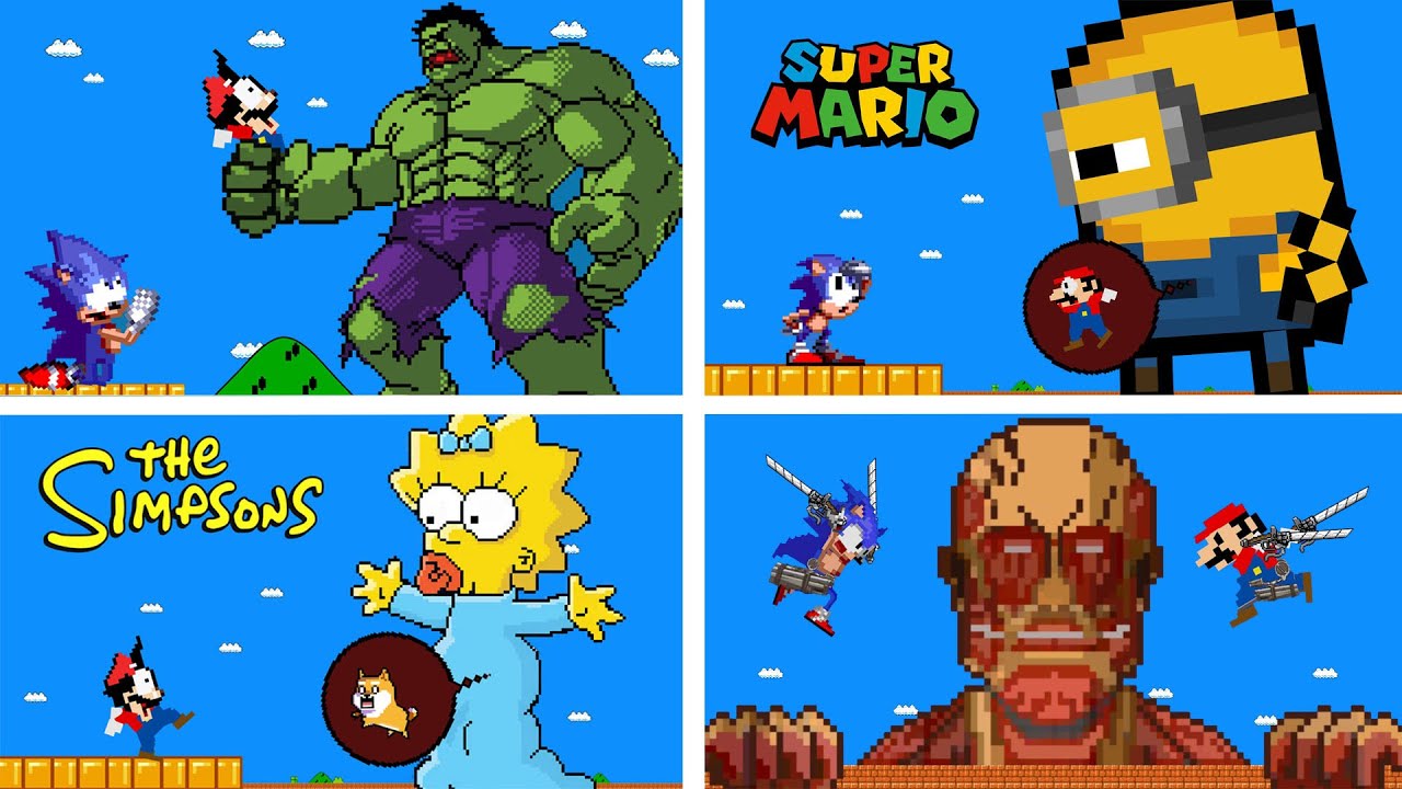 Mario's Maze Collection SEASON 1 (ALL EPISODES) | Game animation