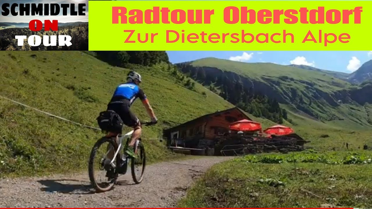 Oberstdorf-Radtour zur Dietersbach Alpe