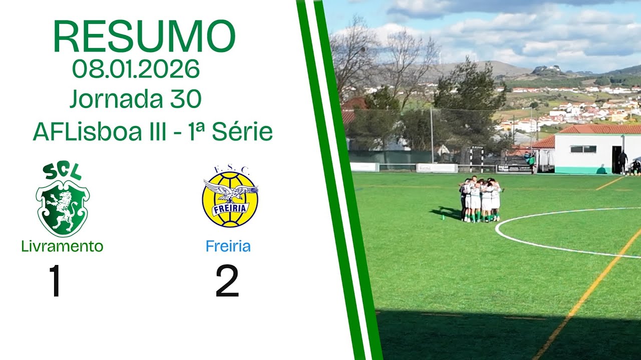 2025/26: J30: Livramento 1-2 Freiria