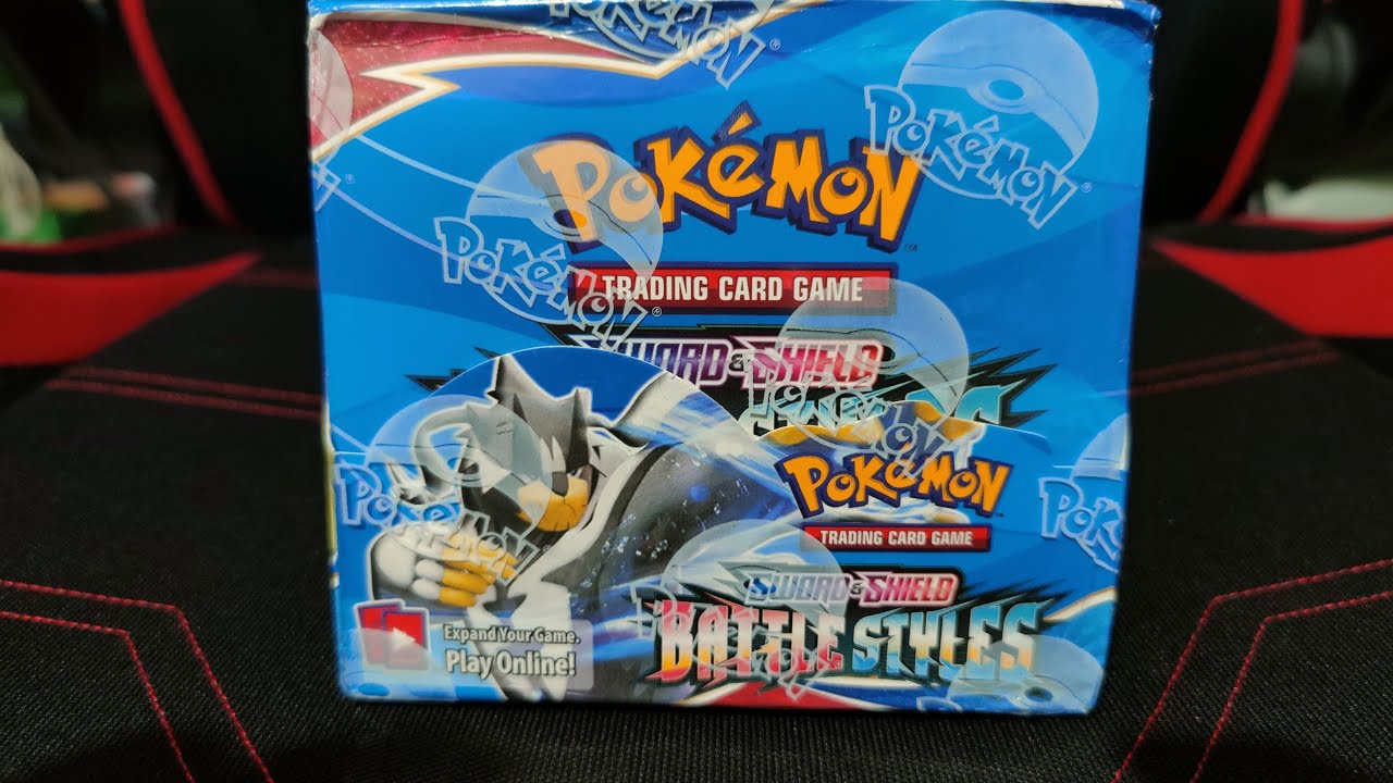 Opening Fake Pokemon Battle Styles Booster Box
