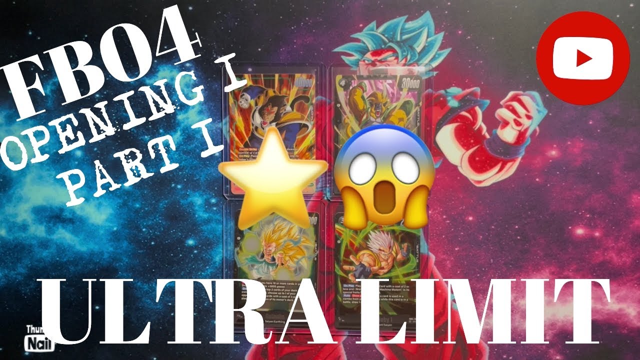 Dragonball Fusion World Ultra Limit FB04 Opening 1 Part 1