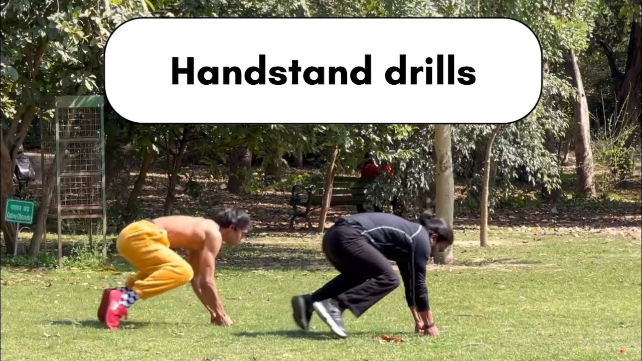 Handstand drill 