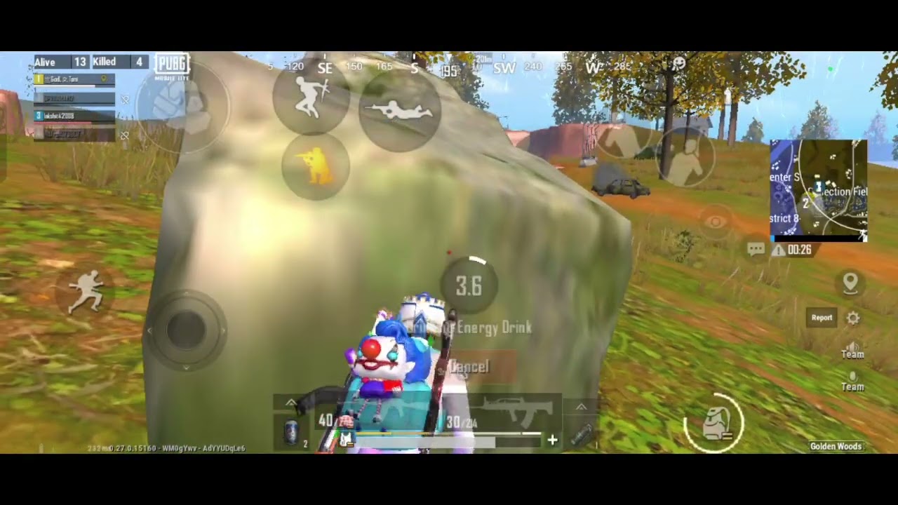 I kill a hacker 👿 in PUBG lite 