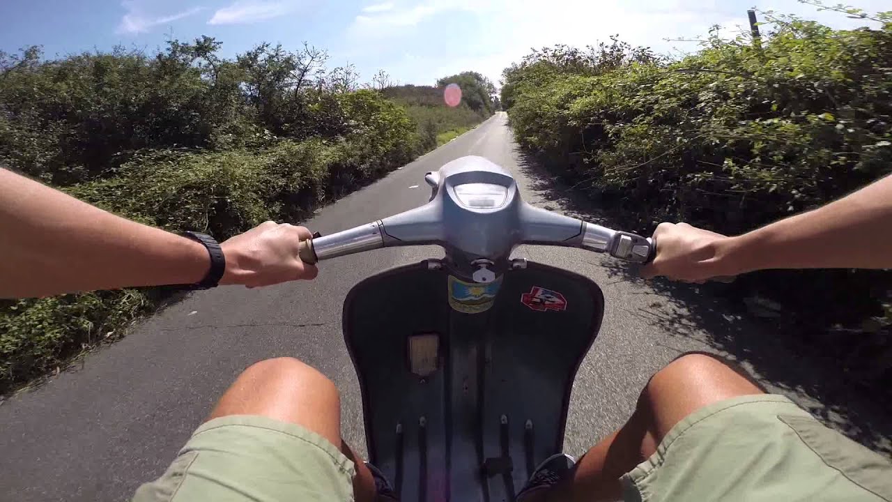 Lambretta 175 TV onboard - GoPro Hero3+ Back Edition
