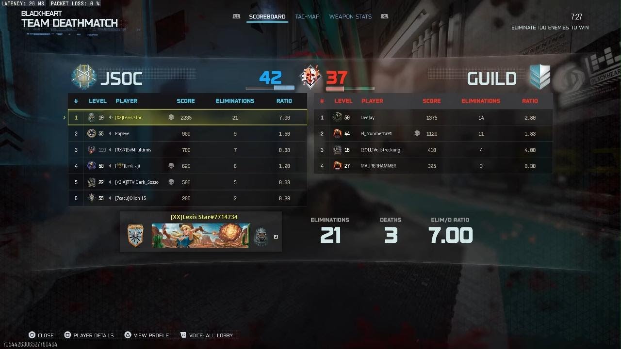 High Streak in BO7 
