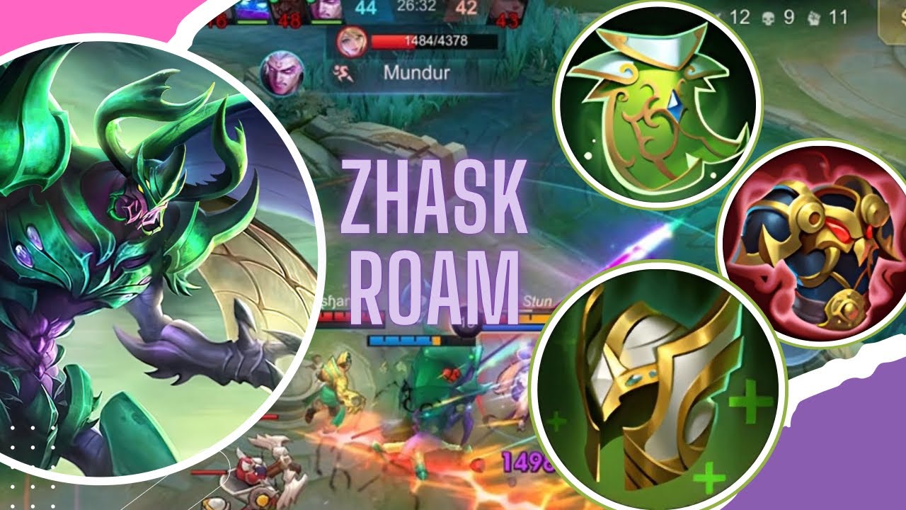 TEBAL PARAH SERASA PAKAI CHEAT ANTI MATI!! ZHASK TANK BUILD GAMEPLAY TOP GLOBAL 2024 BEST BUILD ZASK