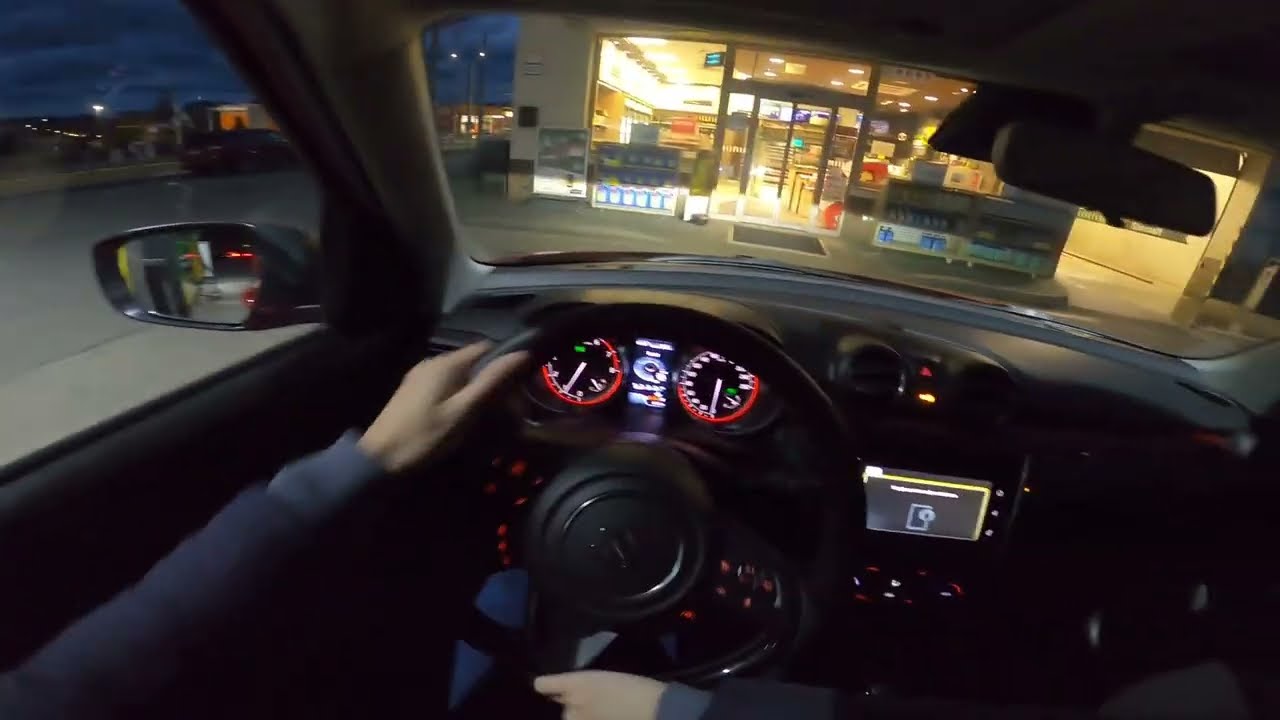 2023 Suzuki Swift Sport 3rd. Gen | Night POV Drive