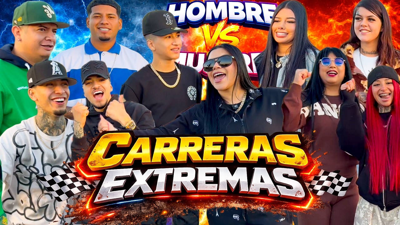 MUJERES VS HOMBRES - CARRERAS EXTREMAS | MADRINA GEDIVA