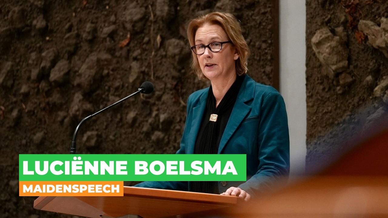 Maidenspeech Luciënne Boelsma-Hoekstra