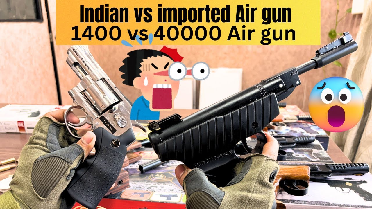 🇮🇳 Indian Air Gun vs. Imported Air Gun – Shocking Power Test! 💥 | Airsoft Gun India