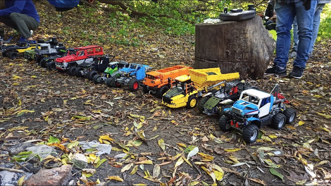 Moscow LEGO truck trial [лего техник триал]