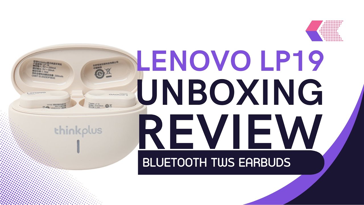 Lenovo Thinkplus LP19 wireless earbuds UNBOXING + REVIEW: Watch this before you buy!!!