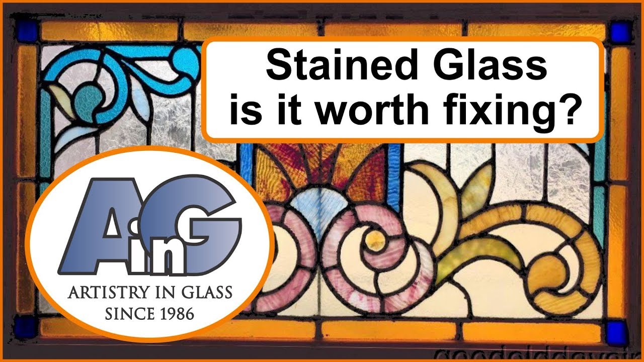 Restoring antique stained glass - is it worth it?