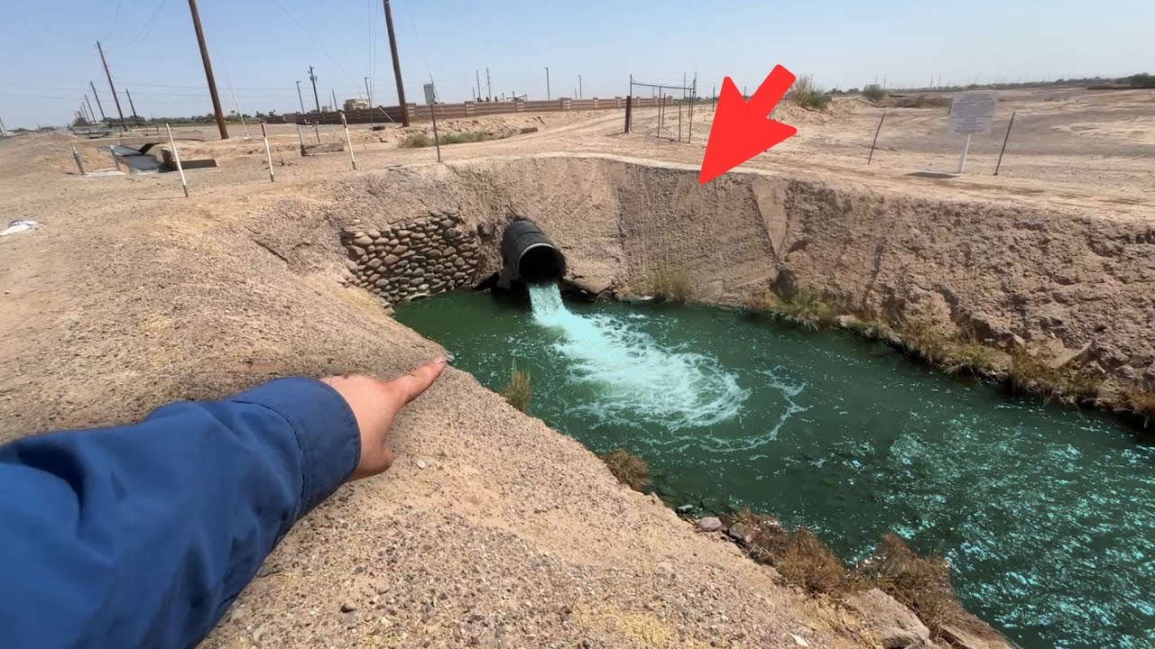 I Found a Roadside Spillway & It Was LOADED w/ Fish