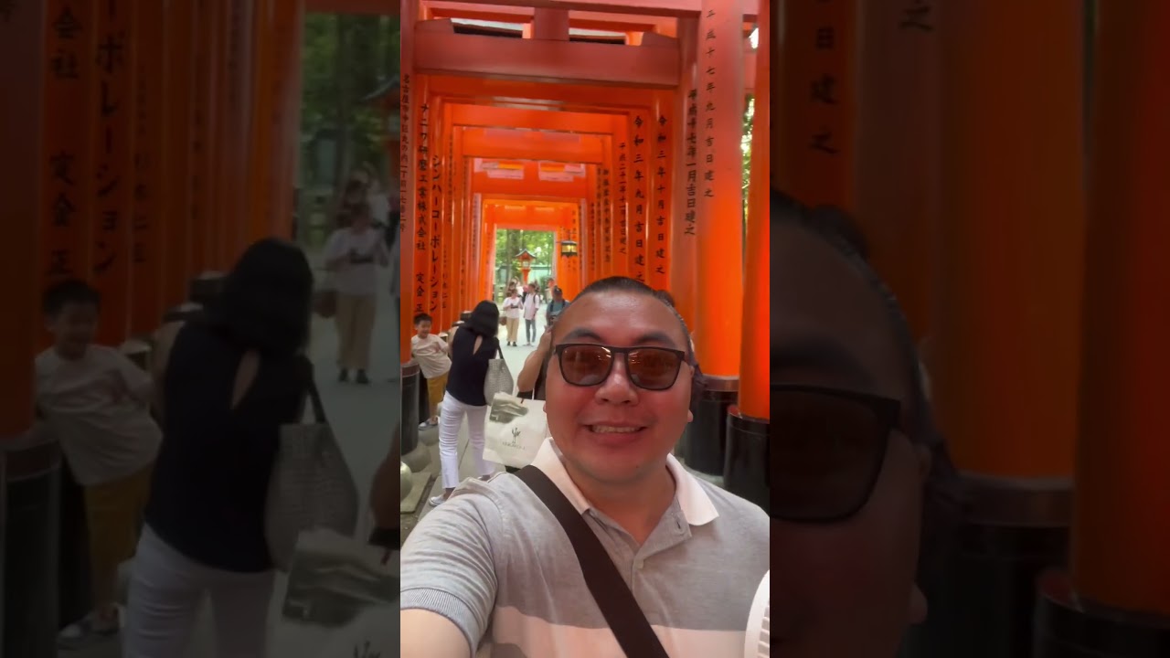 Fushimi Inari, Tori Gates, didn’t make it to the top but stunning views 