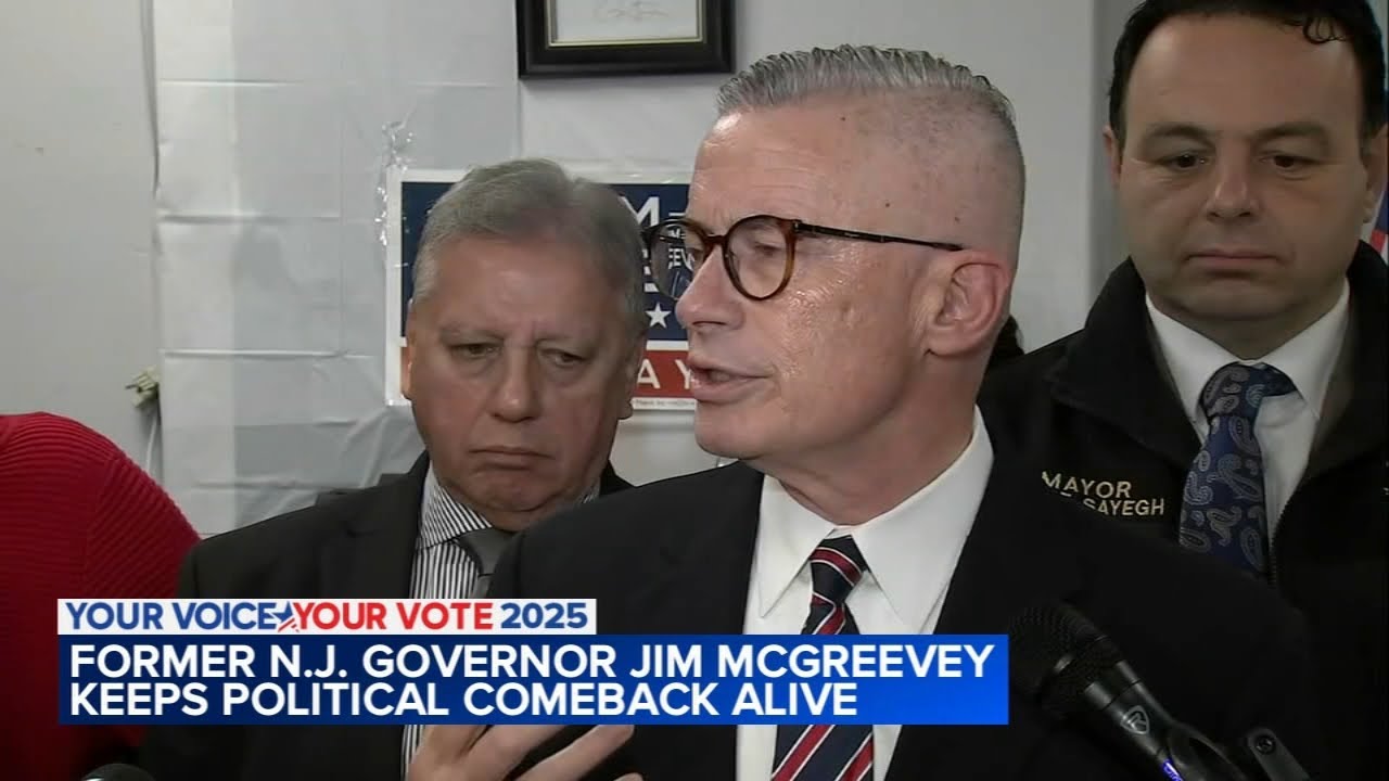 Former Gov. Jim McGreevey and James Solomon advance to runoff in race for Jersey City mayor