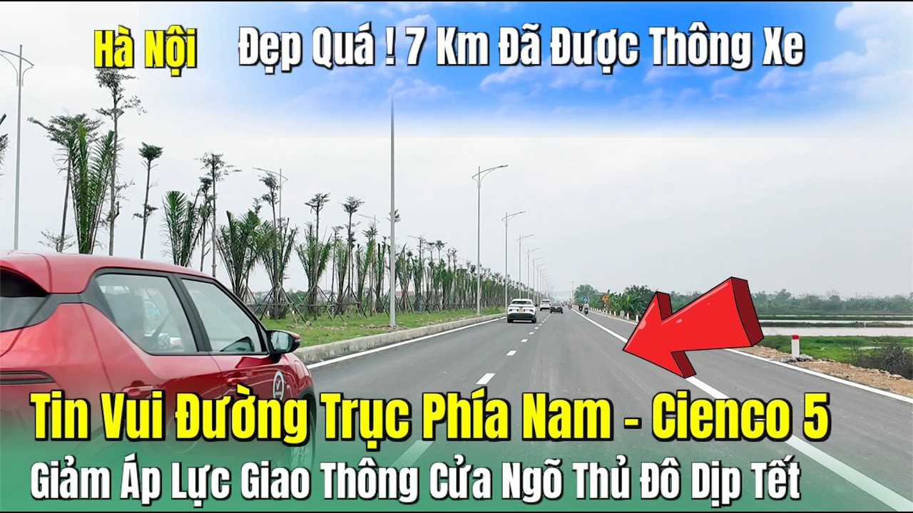 Đẹp Quá ! 7 Km Đã Được Thông Xe | Tin Vui Giảm Áp Lực Giao Thông Cửa Ngõ Thủ Đô Dịp Tết