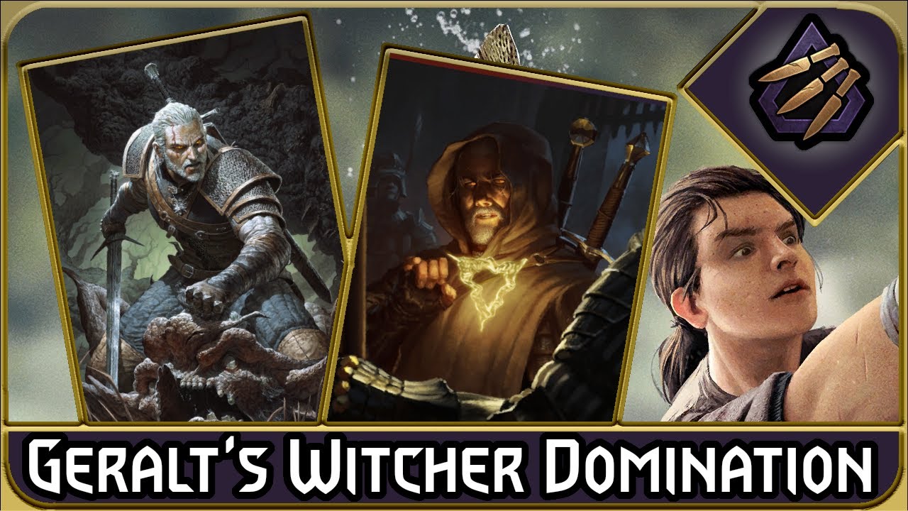 Buffed Axii Is Insane In Skellige Witchers! (Gwent Reckless Flurry Deck)