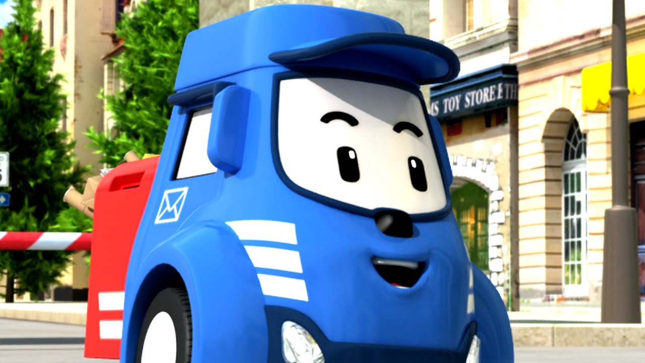 Posty`s Broomstown Trip | POLI Animation | Cartoon for Kids | Robocar POLI TV