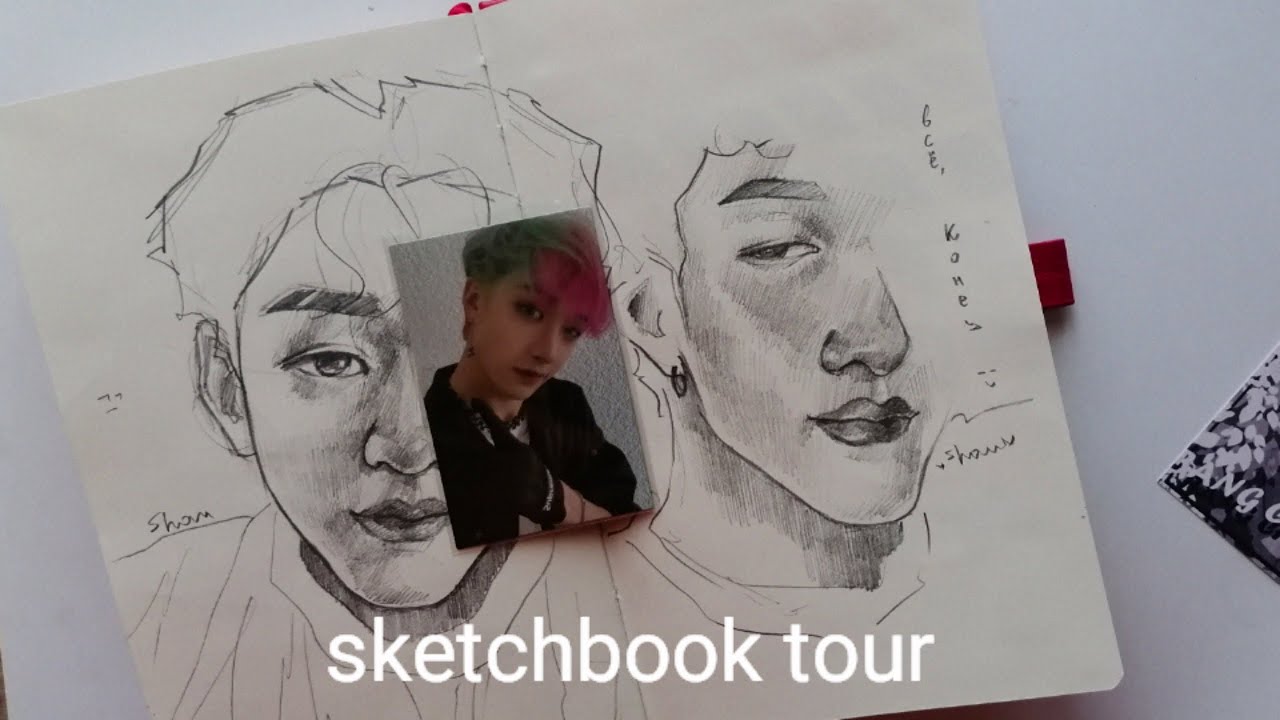 Обзор скетчбука (я его, наконец, закончила) / SKETCHBOOK TOUR 32