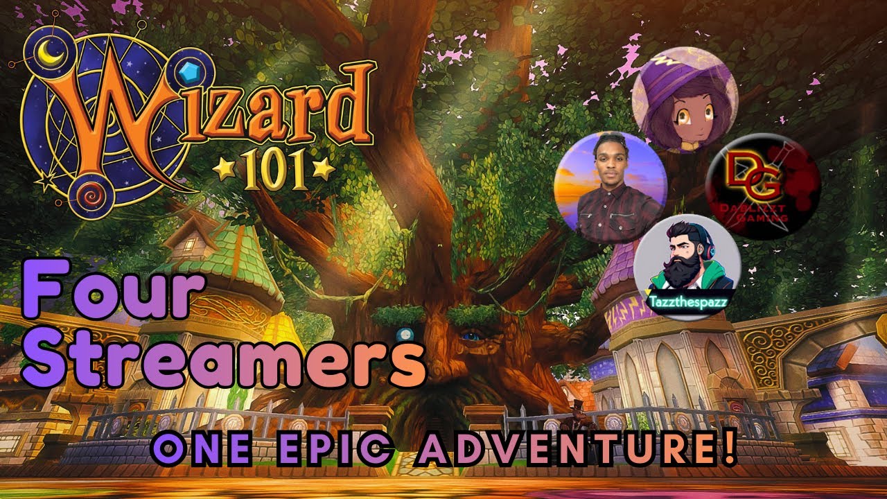 Four Wizards One Adventure!! Wizard City Ep.1