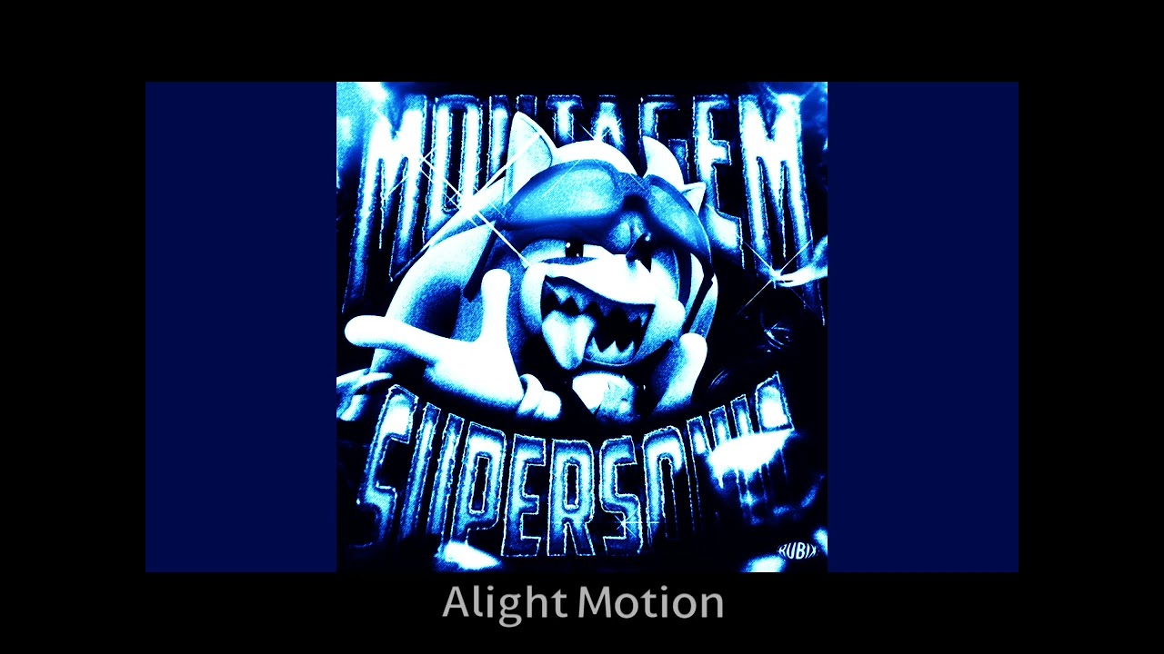 MONTAGEM SUPERSONIC (MEGA SLOWED) - CREDITS - KHAOS - JMILTON 