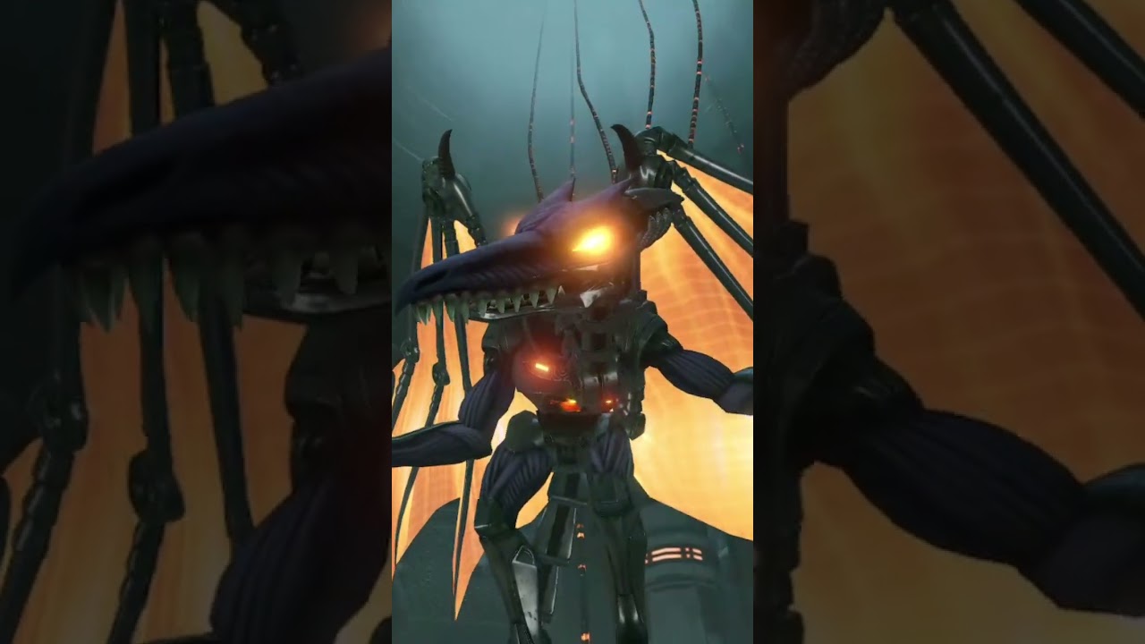 Samus' First Encounter with Meta Ridley in Metroid Prime Remastered