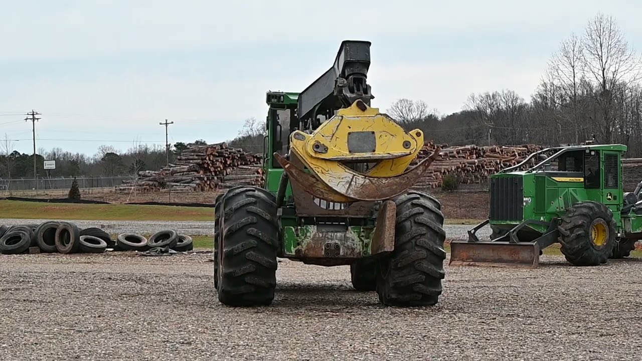 1219 - 2017 John Deere 648L Dual Arch Grapple Skidder for sale