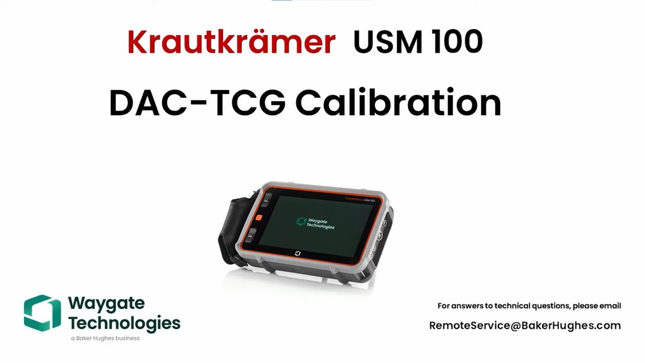 Waygate Technologies | USM 100 Evaluation DAC TCG
