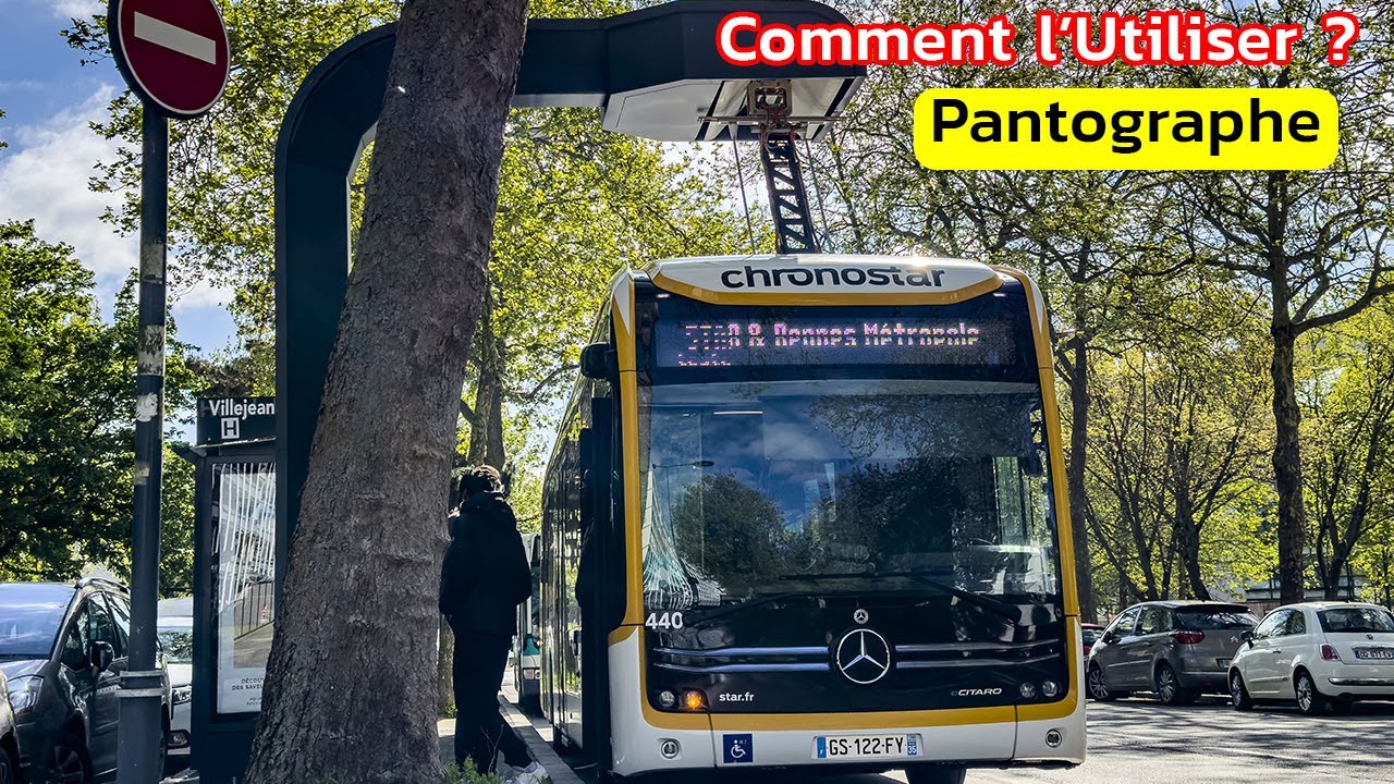 Connaître les Particularités du Mercedes eCitaro du réseau Star à Rennes Épisode 2