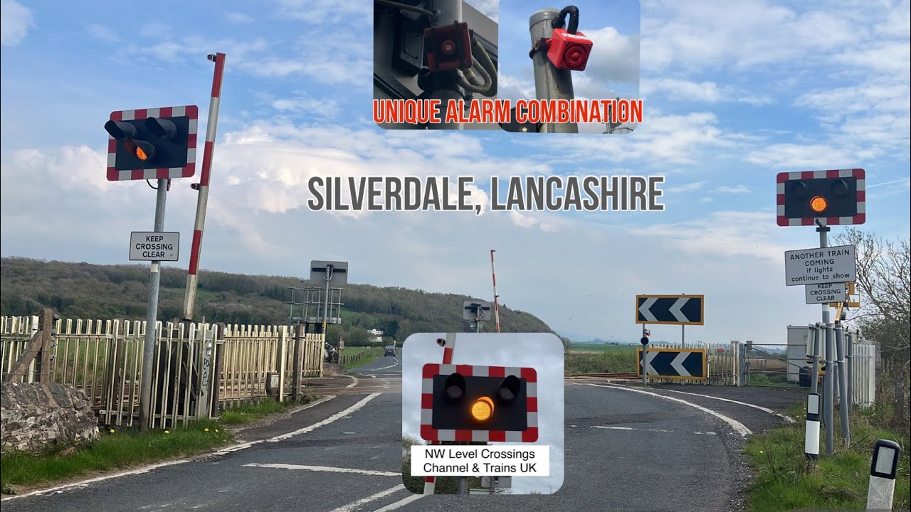 Unique Alarm Combination at Silverdale Level Crossing, Lancashire