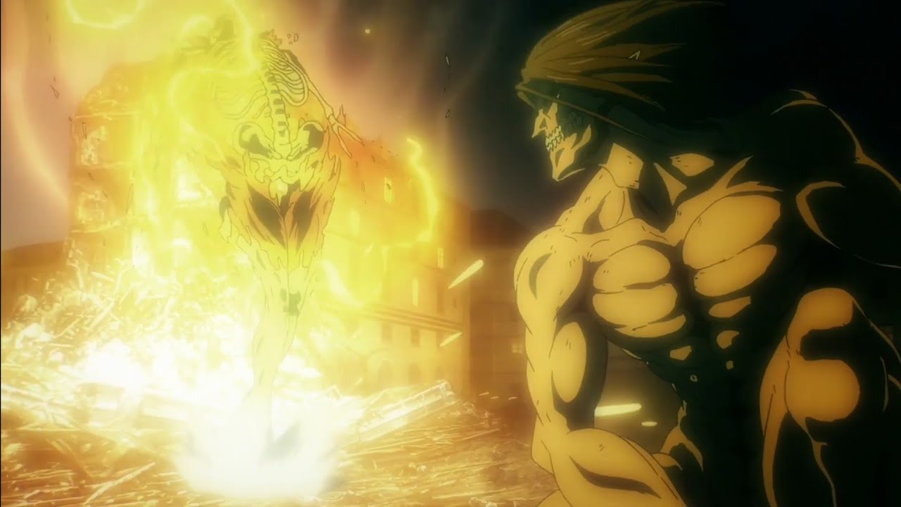 Attack on Titan Season 4 Episode 6: Eren Vs Warhammer Titan | Part 1 Eng Sub (1080p)