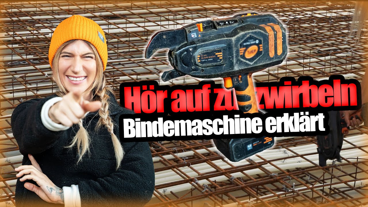 Eisen binden geht auch einfacher - How to Bindemaschine