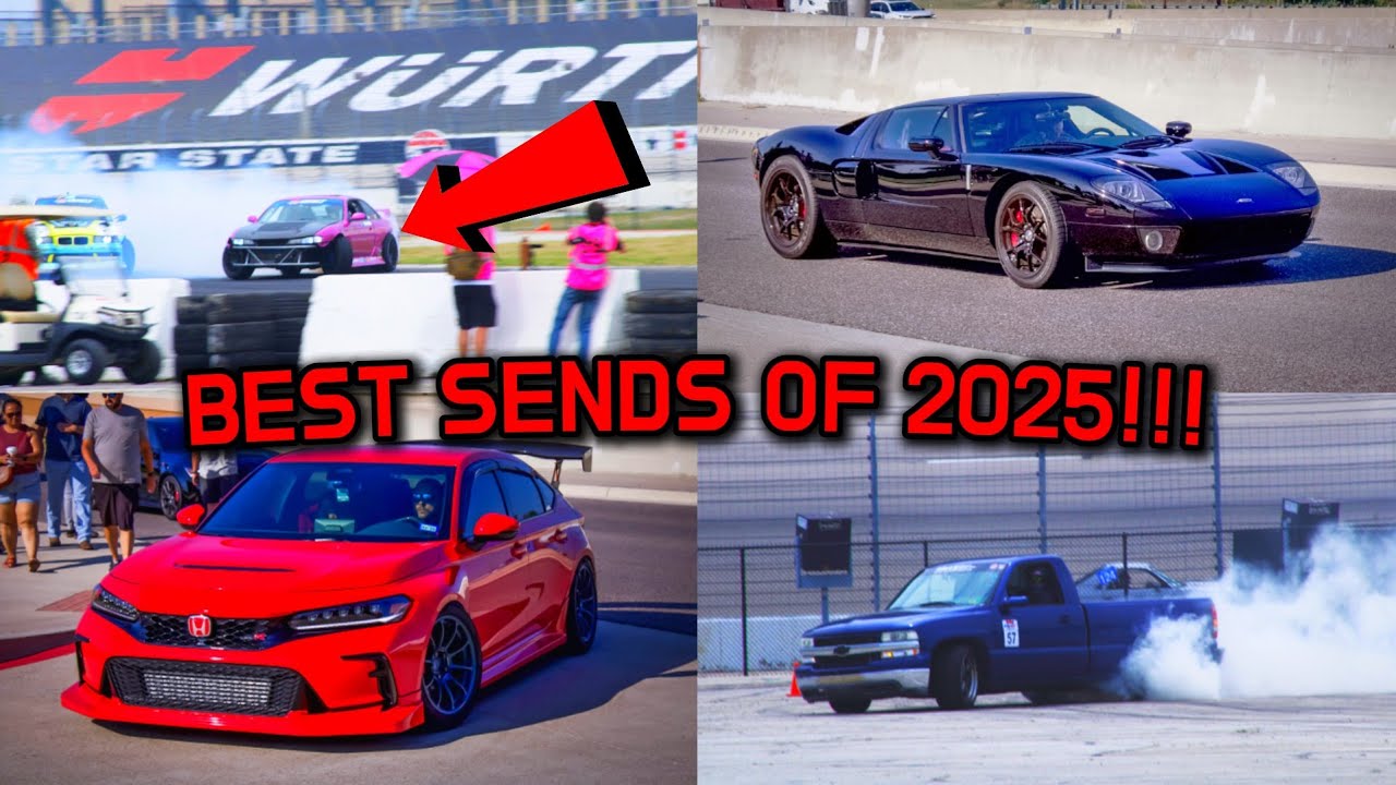 Best Sends of 2025!!! BURNOUTS, FULLSENDS, FLAMES, AND MORE!!!!